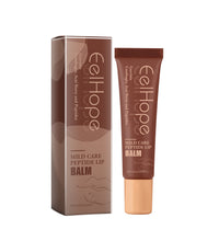 CellHope Mild Care Peptide Lip Balm with Centella Asiatica and Berry Extract in brown tube and box