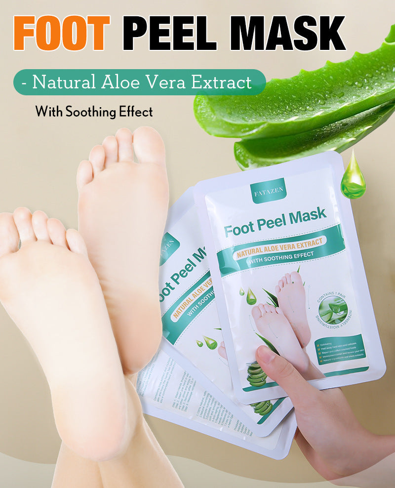 Aloe Vera Anti Cracking Foot Mask Moisturizes And Nourishes