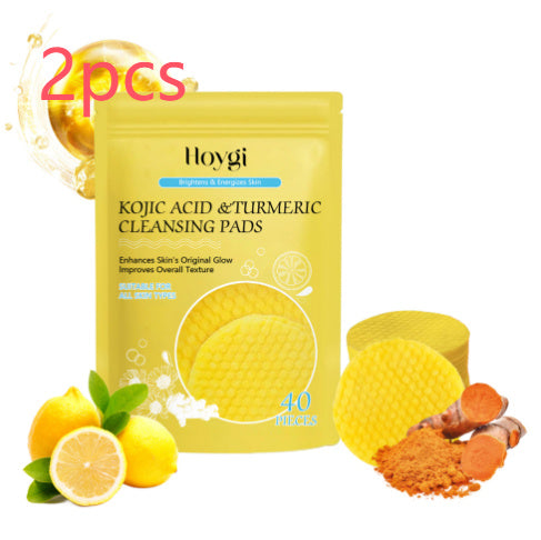 Turmeric Acid Cleansing Pad Brightens And Cleans