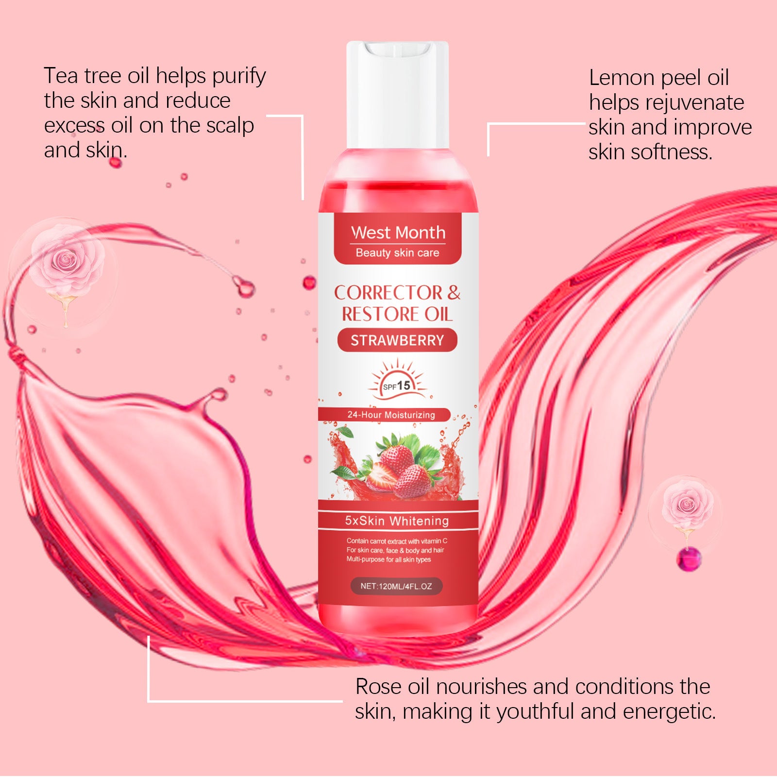 Skin Hair Nourishing Soothing Body Suitable For Treatment Oil