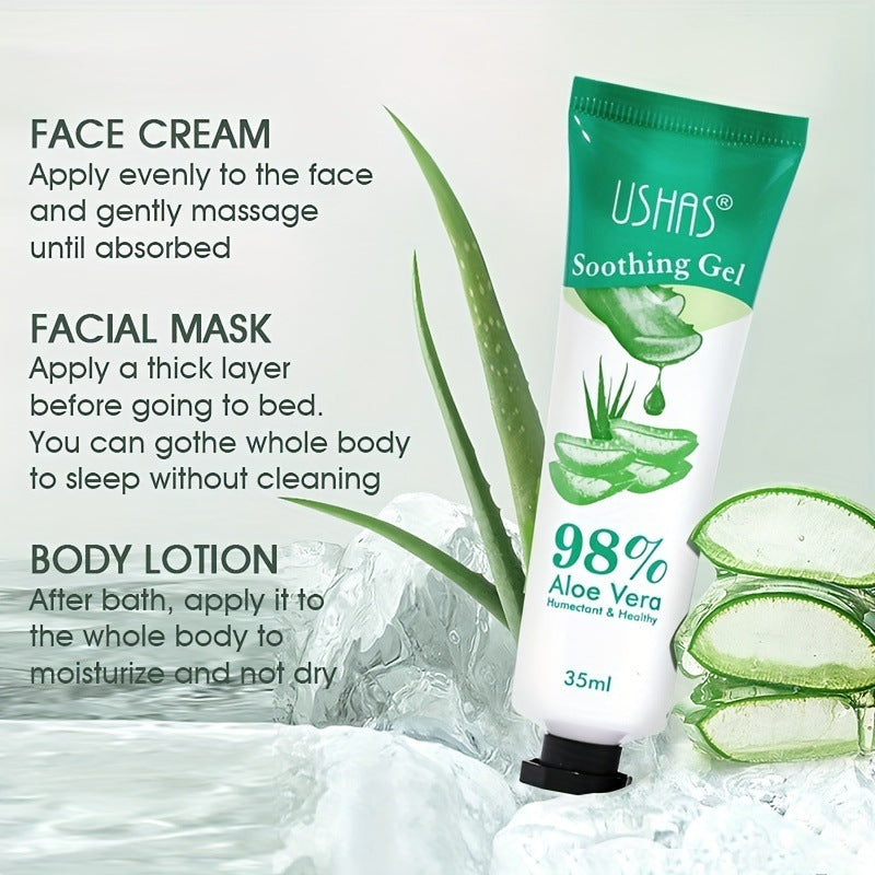 Deep Cleansing Gel Aloe Vera Gel Exfoliating Hydrating Moisturizing Repair