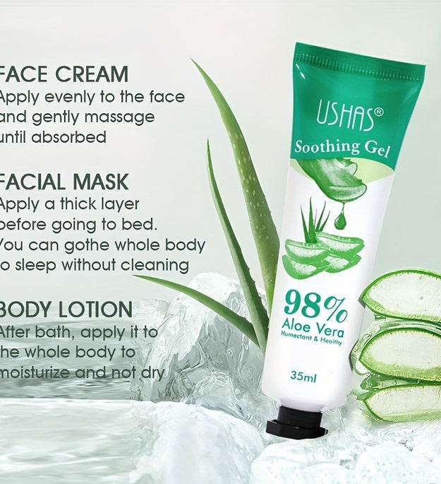 Deep Cleansing Gel Aloe Vera Gel Exfoliating Hydrating Moisturizing Repair