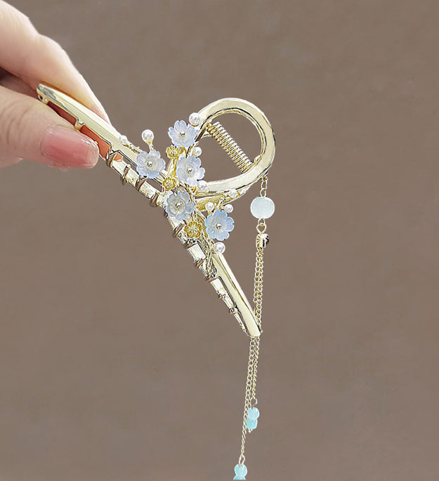 Metal Antique Exquisite Flower Hairpin