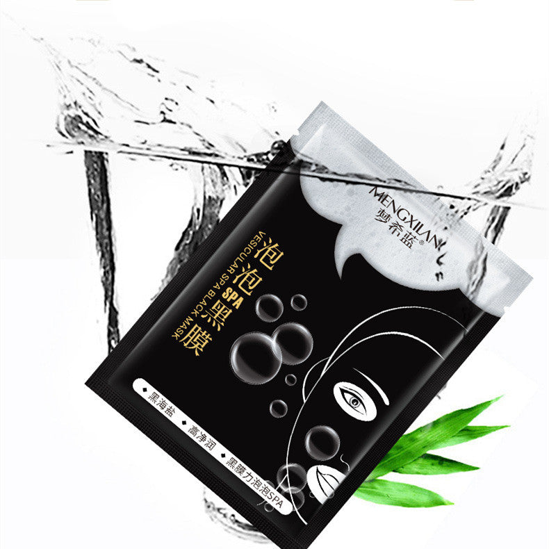 Breathing Bubble Mask Bamboo Charcoal Cleansing Deep Absorption Moisturizing