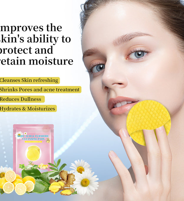 Turmeric Kojic Acid Cleansing Pad Cleansing And Oil Controlling