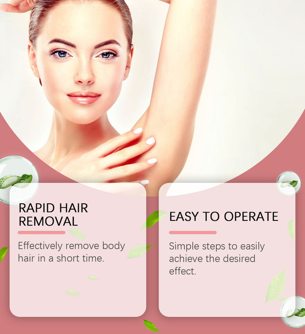 Easy To Remove Body Hair Refreshing And Clean Skin Depilatory Cream