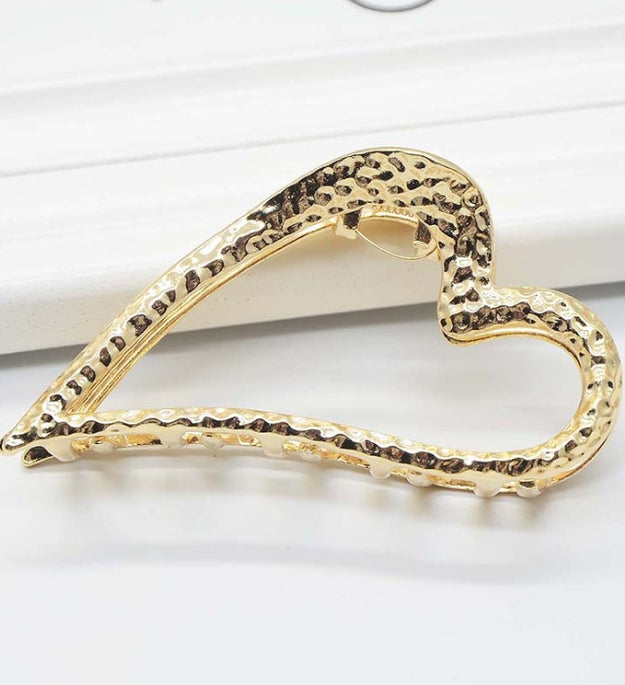 Minimalist wind metal clip hair clip