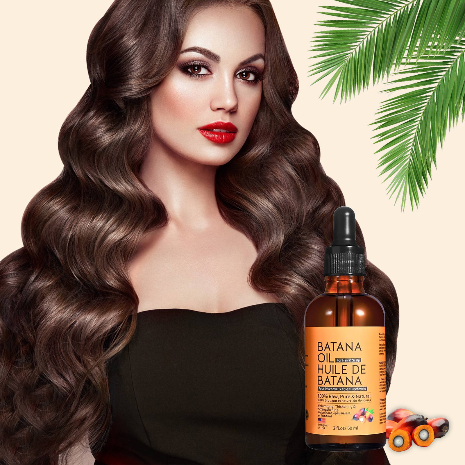 Non-standard Batana Solid Hair Strength Hair Treatment Oil