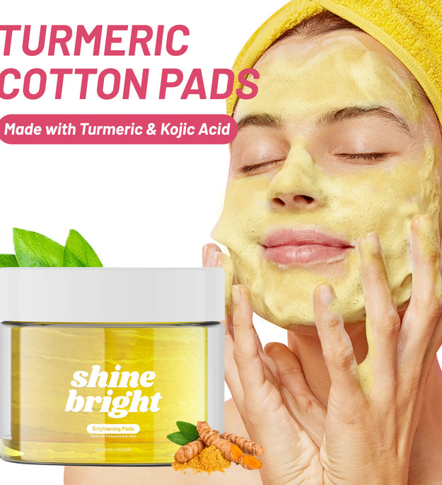 Turmeric Cleansing Pad 55pc Kojic Acid Deep Clean