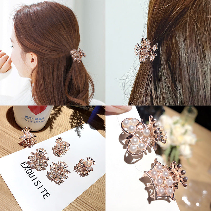 Pearl Metal Geometry Back Head Female Small Jaw Clip