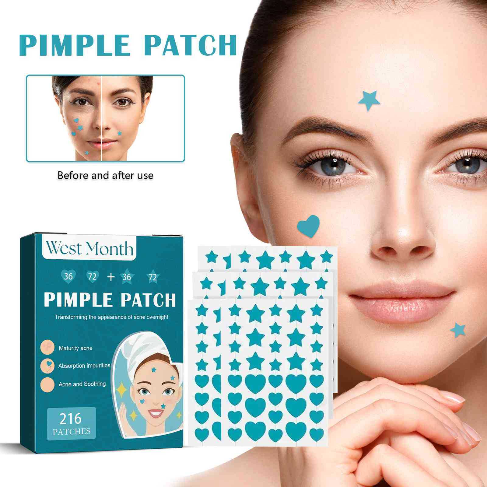 Hydrocolloid Acne Patch Cleaning Invisible And Breathable