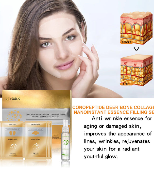 Cone Shell Peptide Deer Collagen Serum Set