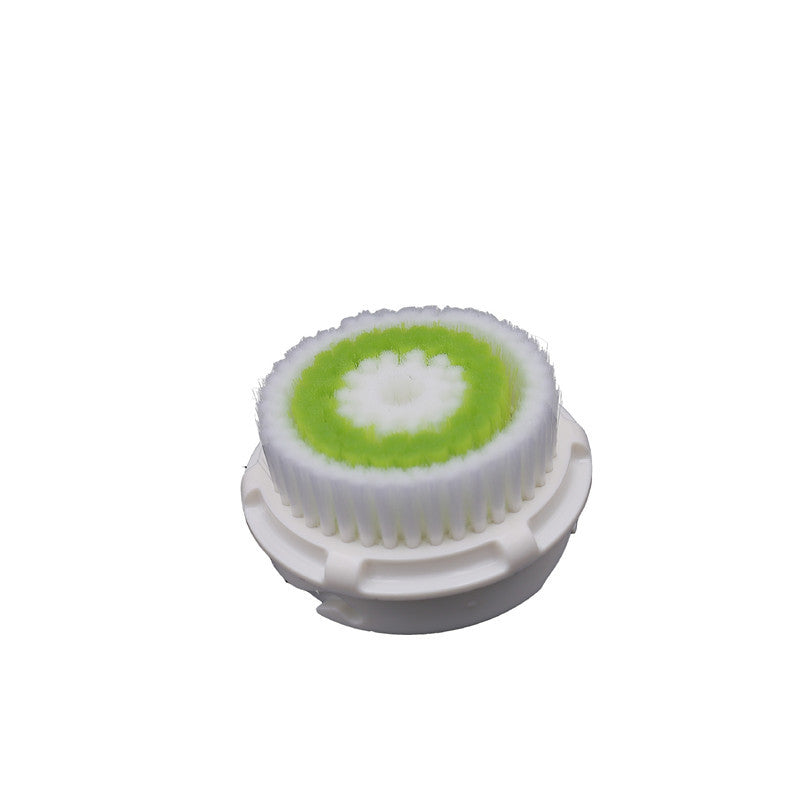 Face wash artifact brush head