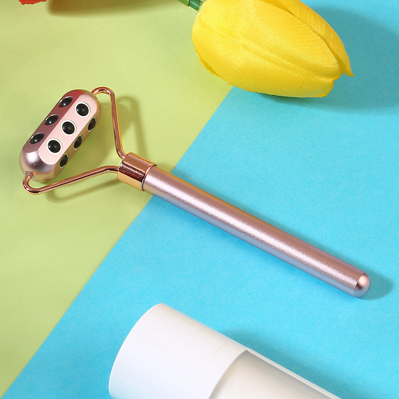 18 Germanium Beauty Sticks Outdoor Carry Facial Massage Roller Massager