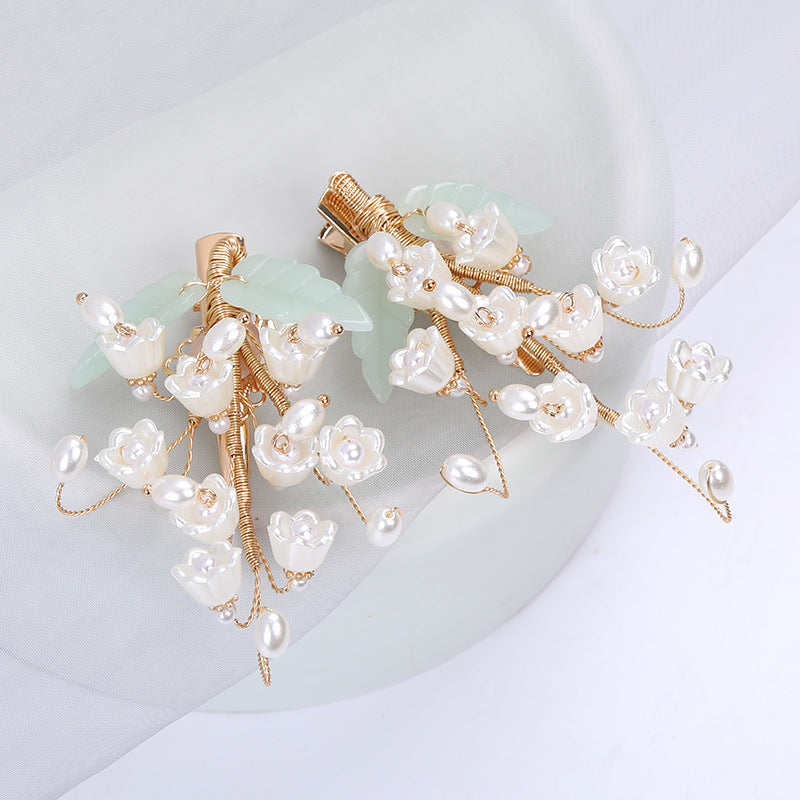 Children's Headwear Bell Orchid Clip