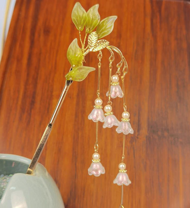 Lily Of The Valley Tassel Hairpin Female Simple And Modern