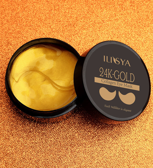 Liya 24k Collagen Gold Eye Mask 60 Pieces In A Box