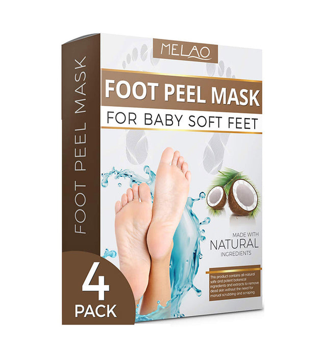 Exfoliating, Rejuvenating And Moisturizing Foot Mask