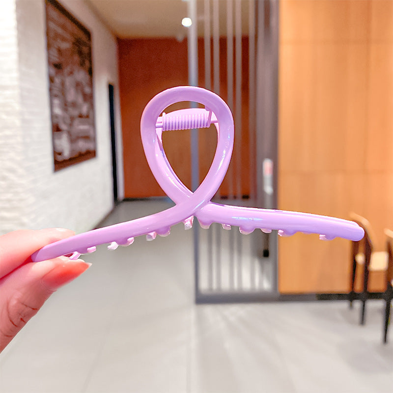 Fashion Alloy Metal Hair Claw Clip Grab Clip Hairpin All-match Hair Accessories