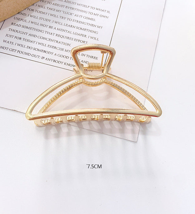 Korean Pearl Hair Clip Female Metal Large Clip Tassel Bowknot Shark Clip Hair Claw Bathing Hair Accessories
