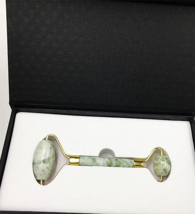 Jade Beauty Device Roller Xiuyu Double-headed Facial Massage Stick Jade Roller