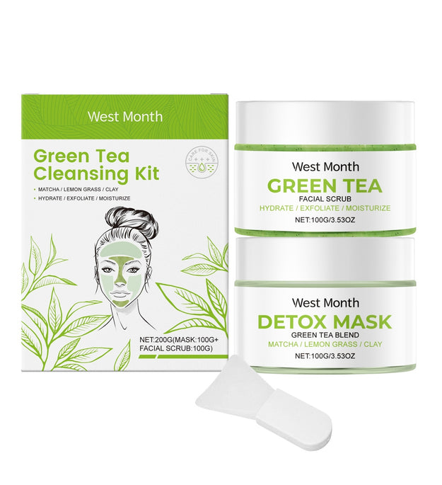 Green Tea Cleansing And Detoxification Set