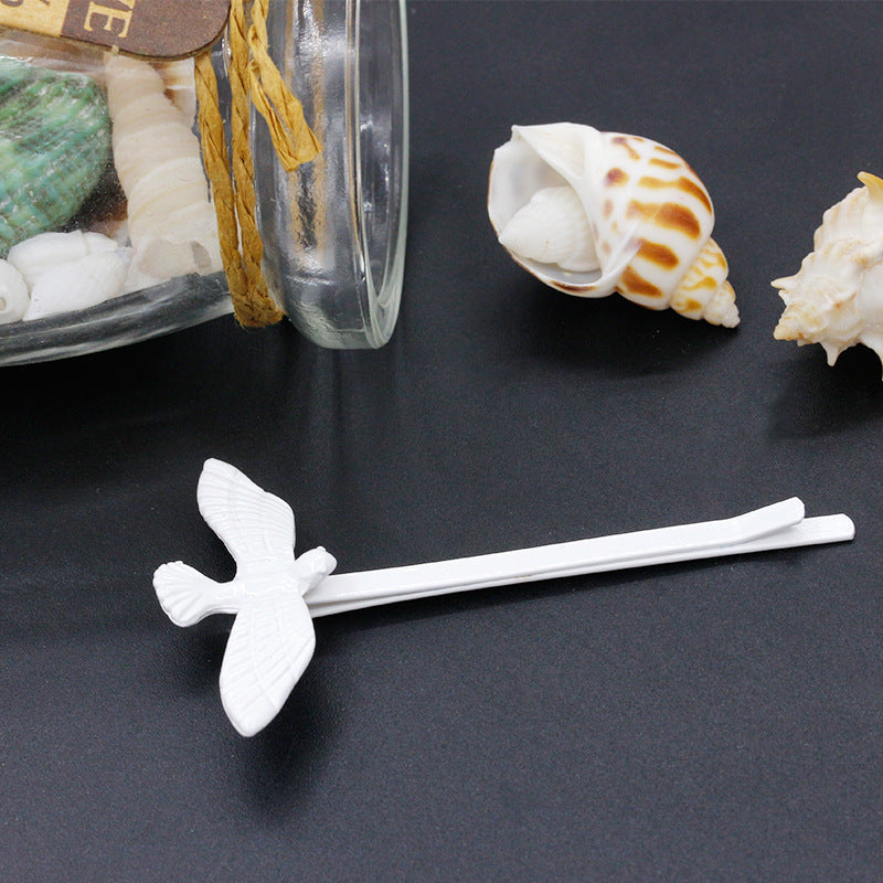 Metal branch women's hair clip