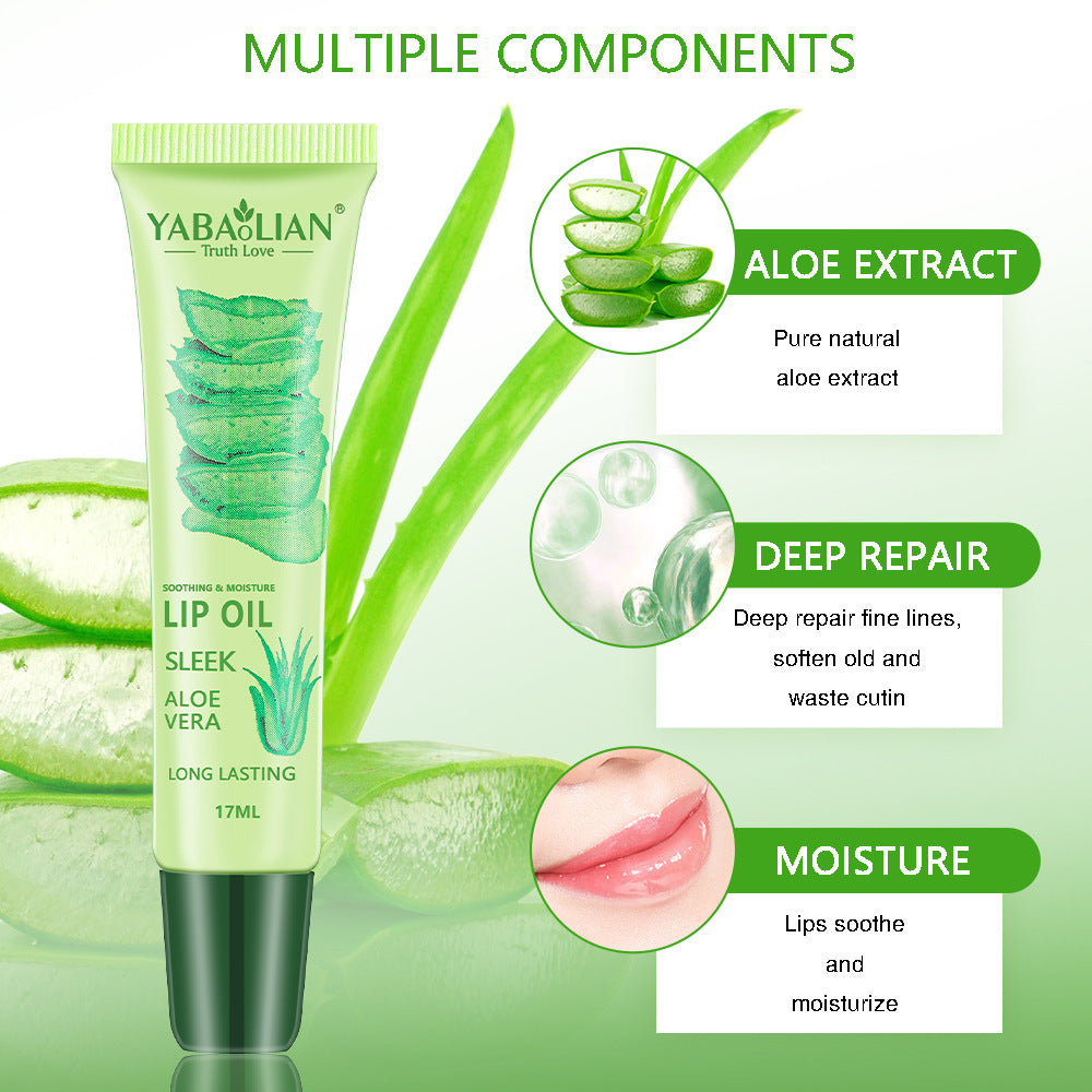 Aloe Lip Gloss Nourishing Moisturizing Anti-chapping