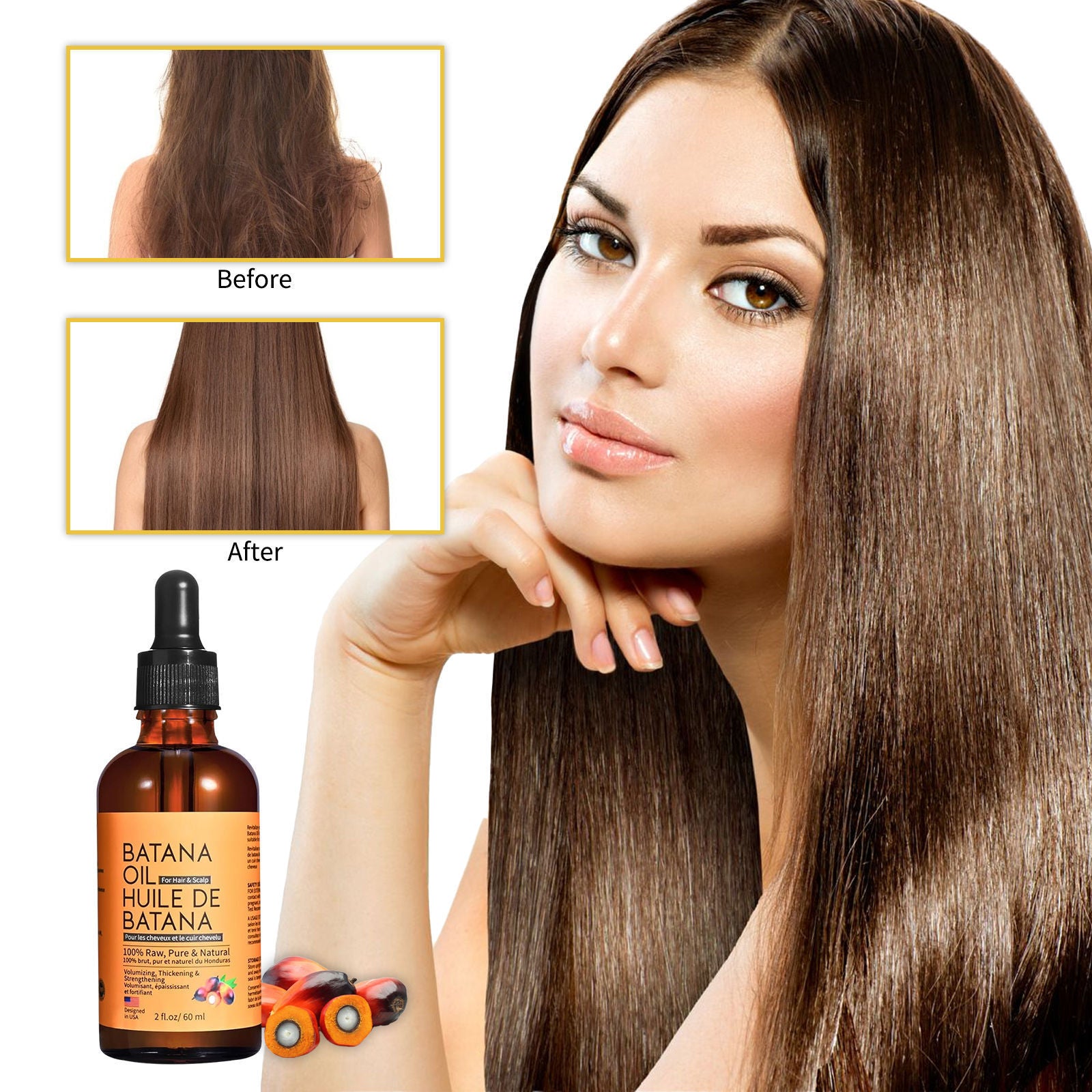 Non-standard Batana Solid Hair Strength Hair Treatment Oil