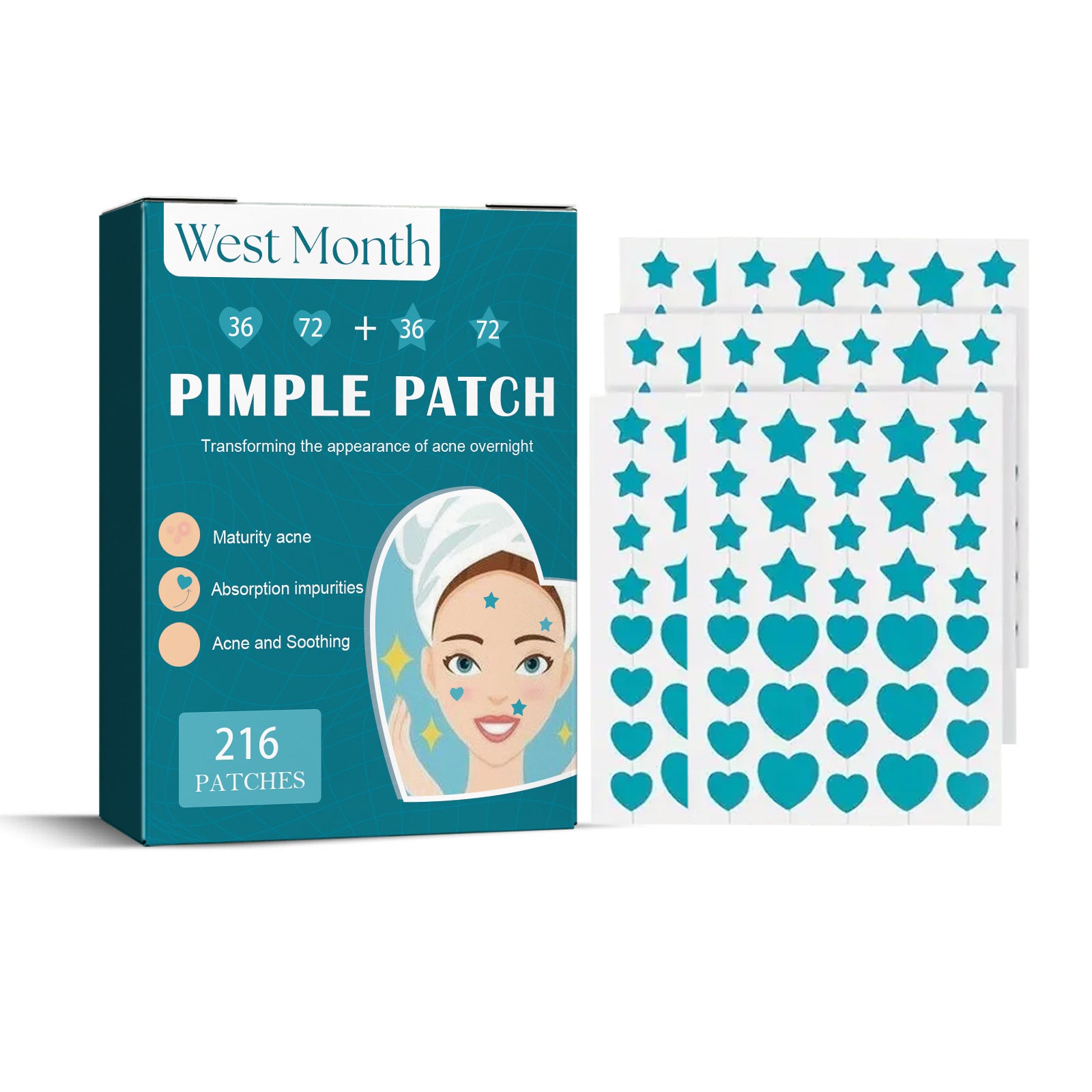 Hydrocolloid Acne Patch Cleaning Invisible And Breathable