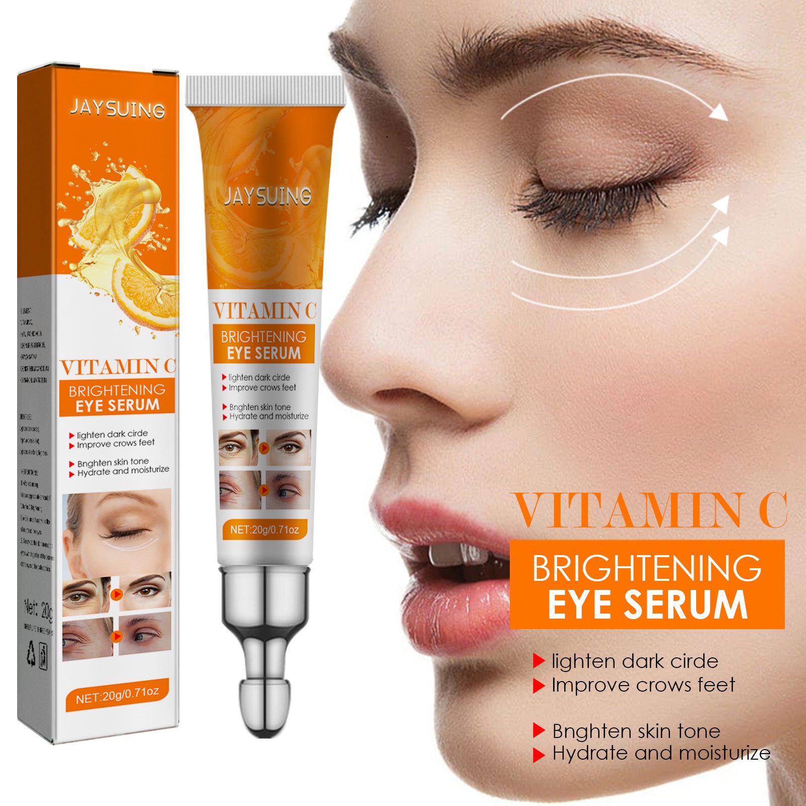 Moisturizing Vitamin C Eye Cream Skin Hydrating