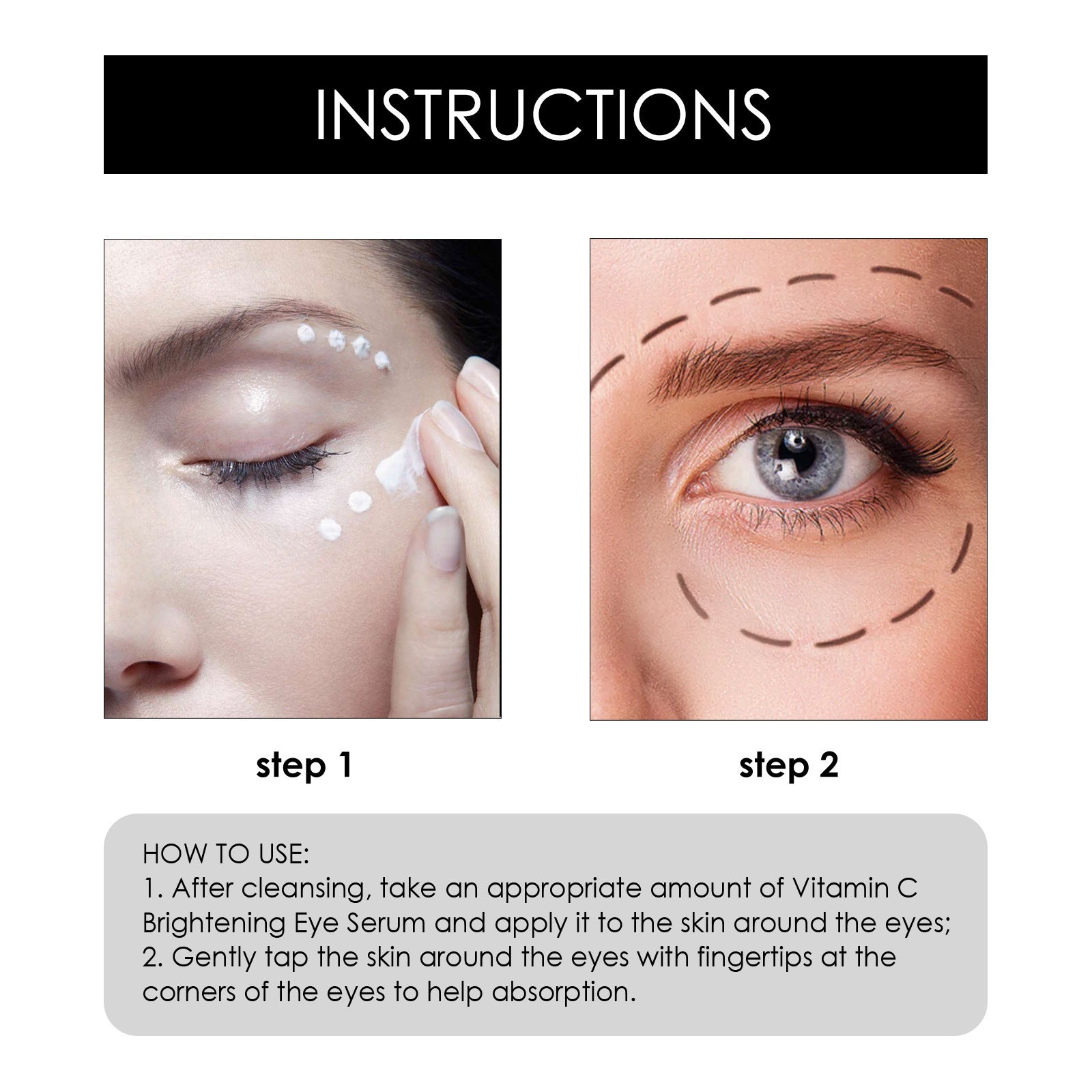 Moisturizing Vitamin C Eye Cream Skin Hydrating