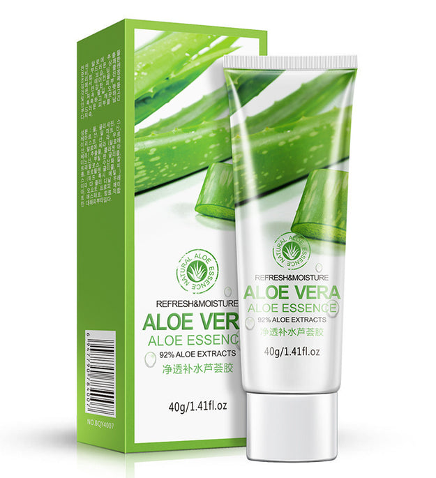 Hydrating Aloe Vera Gel Oil Control Moisturizing to Blackhead Shrinking Pore After Sun Soothing Skin Care