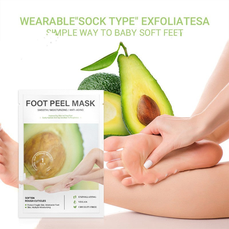 Avocado Foot Mask Exfoliating Skin Moisturizing