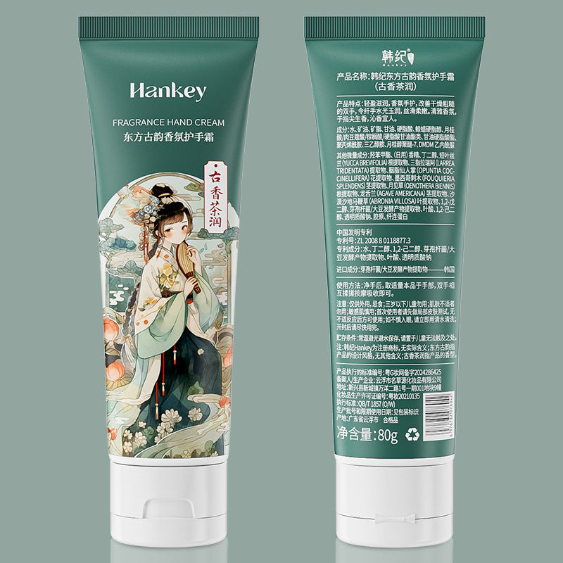 Oriental Ancient Rhyme Fragrance Hand Cream Moisturizing, Hydrating And Nourishing