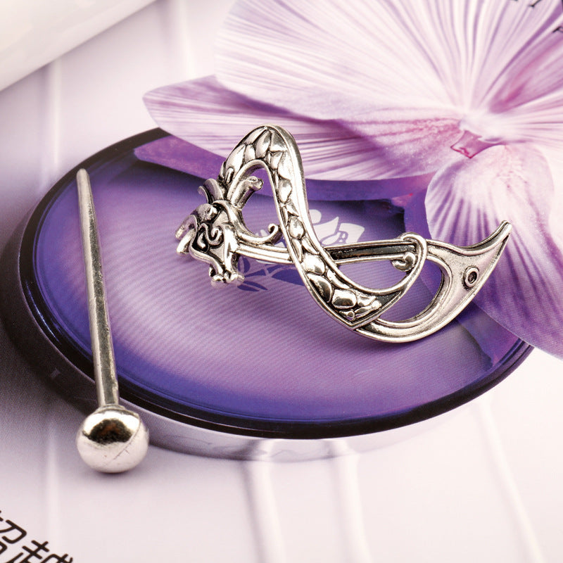 Metal hair clip