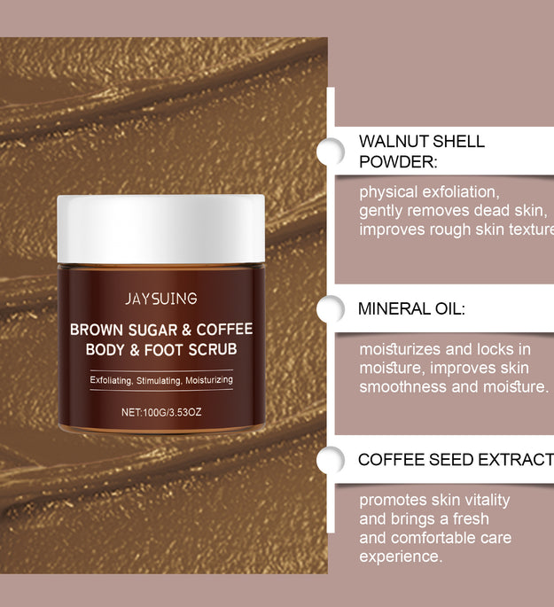 Coffee Body Scrub Cream Clean, Moisturizing And Smooth Skin
