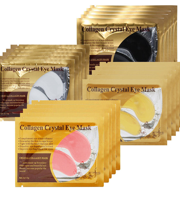 Crystal collagen crystal eye mask