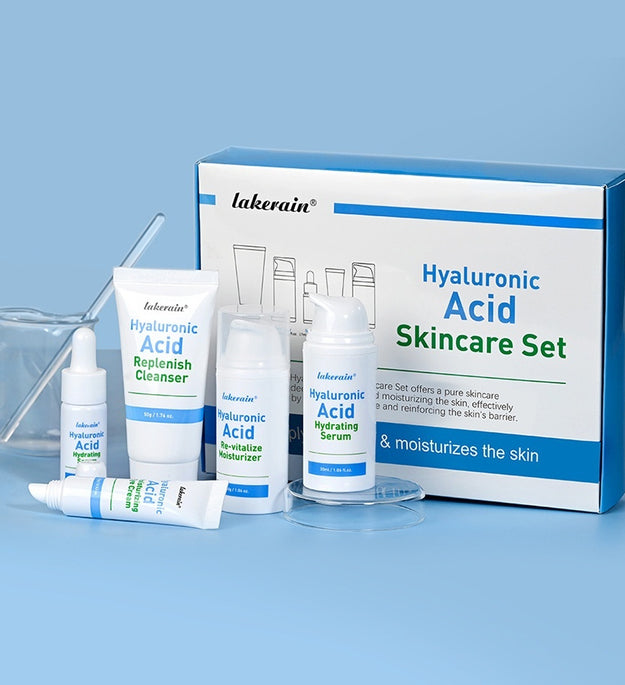 Hyaluronic Acid Skin Care Set Facial Dry Hydrating