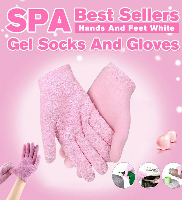 Spa Gel Gloves Sock Hand Mask Foot Mask Foot Cracked Skin Care Moisturizing Treatment Exfoliating Remove Dead Hand Care