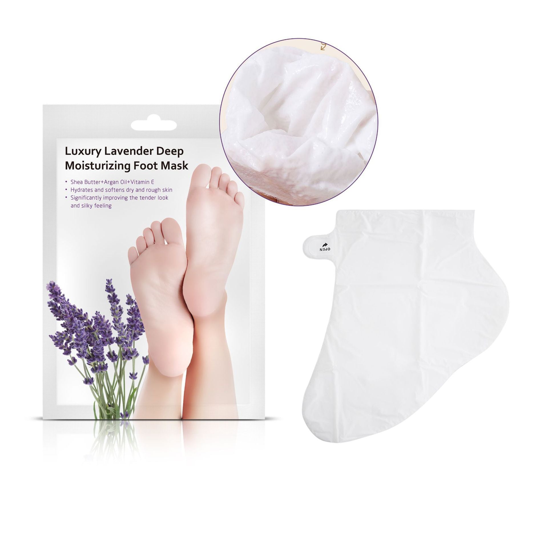 Lavender Foot Mask Moisturizing Foot Mask Stickers