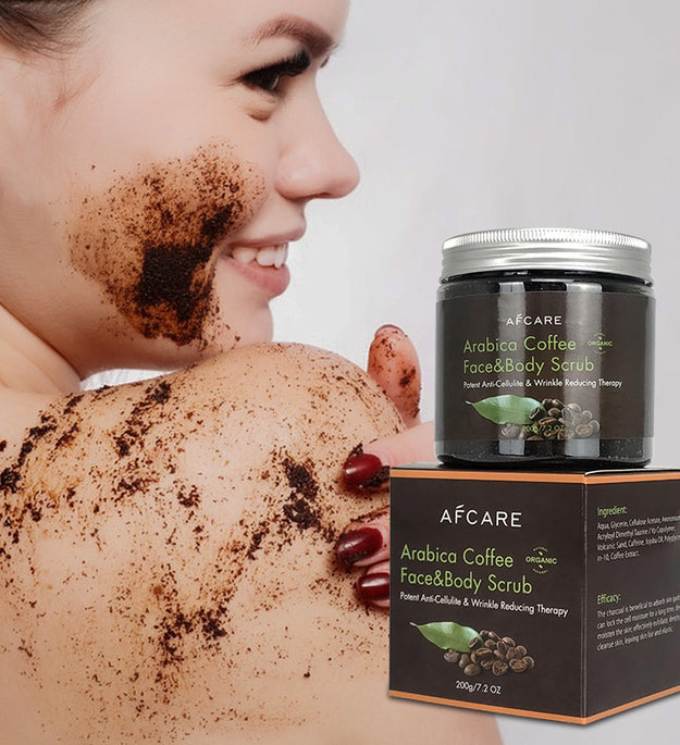 Coffee Scrub Cream Clean Facial Body