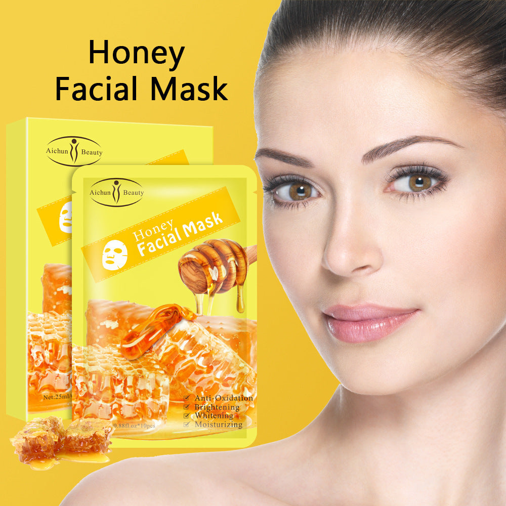 Honey Moisturizing Facial Mask Skin Brightening And Moisturizing