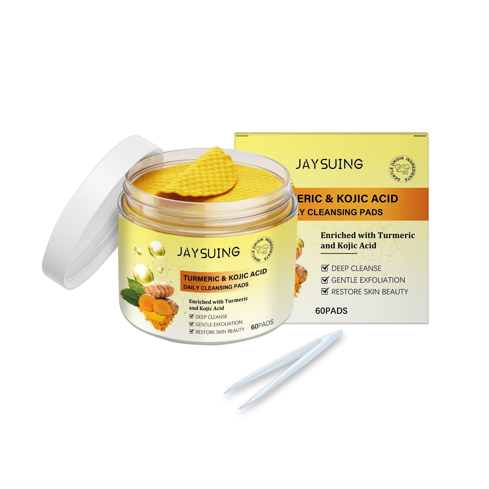 Turmeric Kojic Acid Cleansing Pad