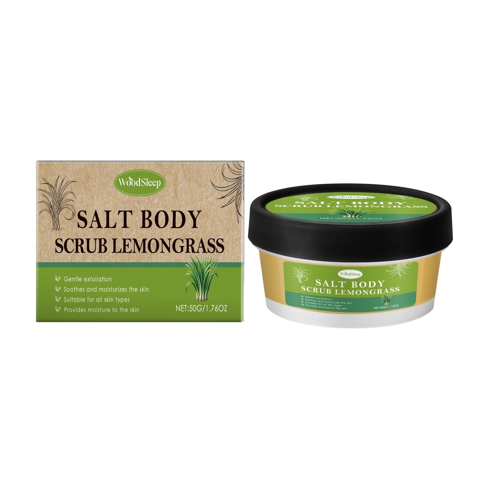 Salt Body Scrub Green Tea