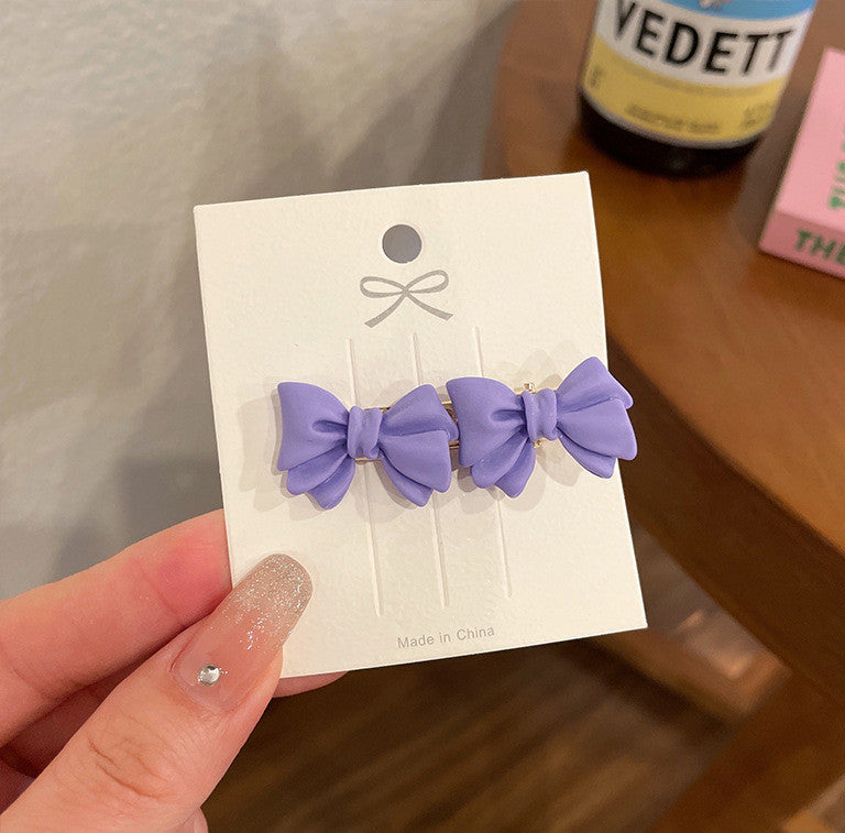 Women's Flower Bear New Simple Hairpin Headwear