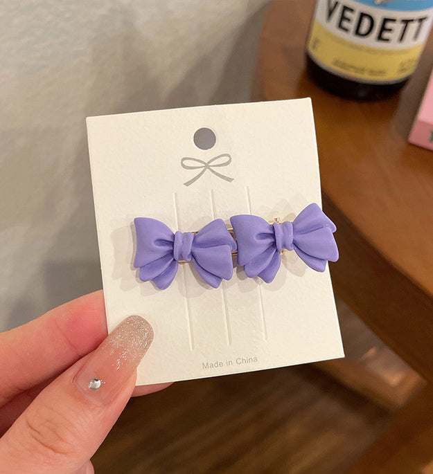 Women's Flower Bear New Simple Hairpin Headwear