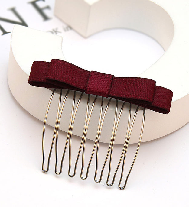 Bow Hair Comb Hair Clip Headdress Hair Clip