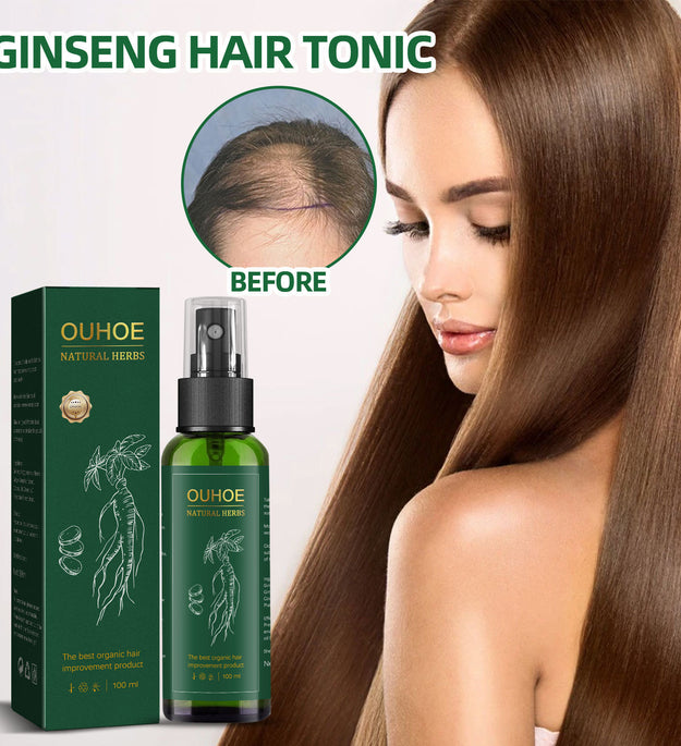 Ginseng Hair Growth Liquid Spray To Prevent Hair Loss