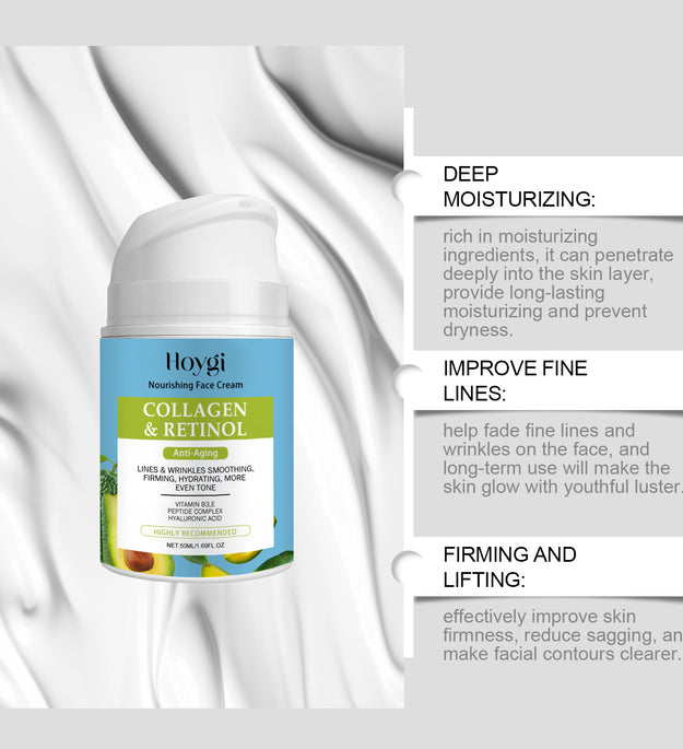 Collagen Facial Moisturizing Cream Hydrating